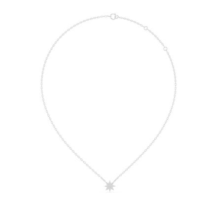 Starburst Diamond Pendant