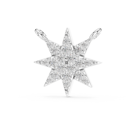 Starburst Diamond Pendant