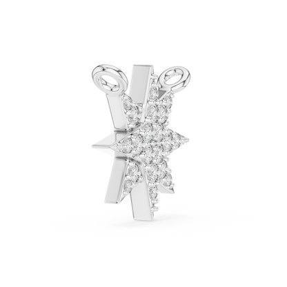 Starburst Diamond Pendant