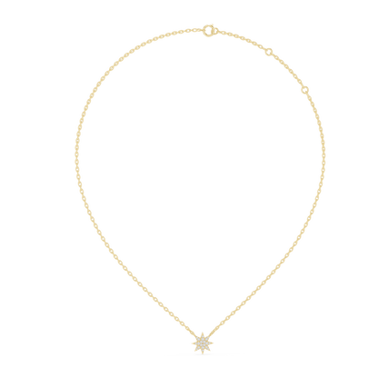 Starburst Diamond Pendant