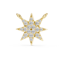 Starburst Diamond Pendant