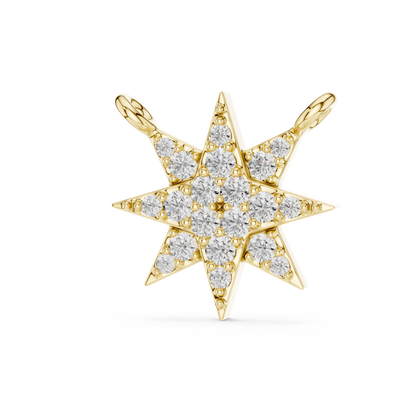 Starburst Diamond Pendant