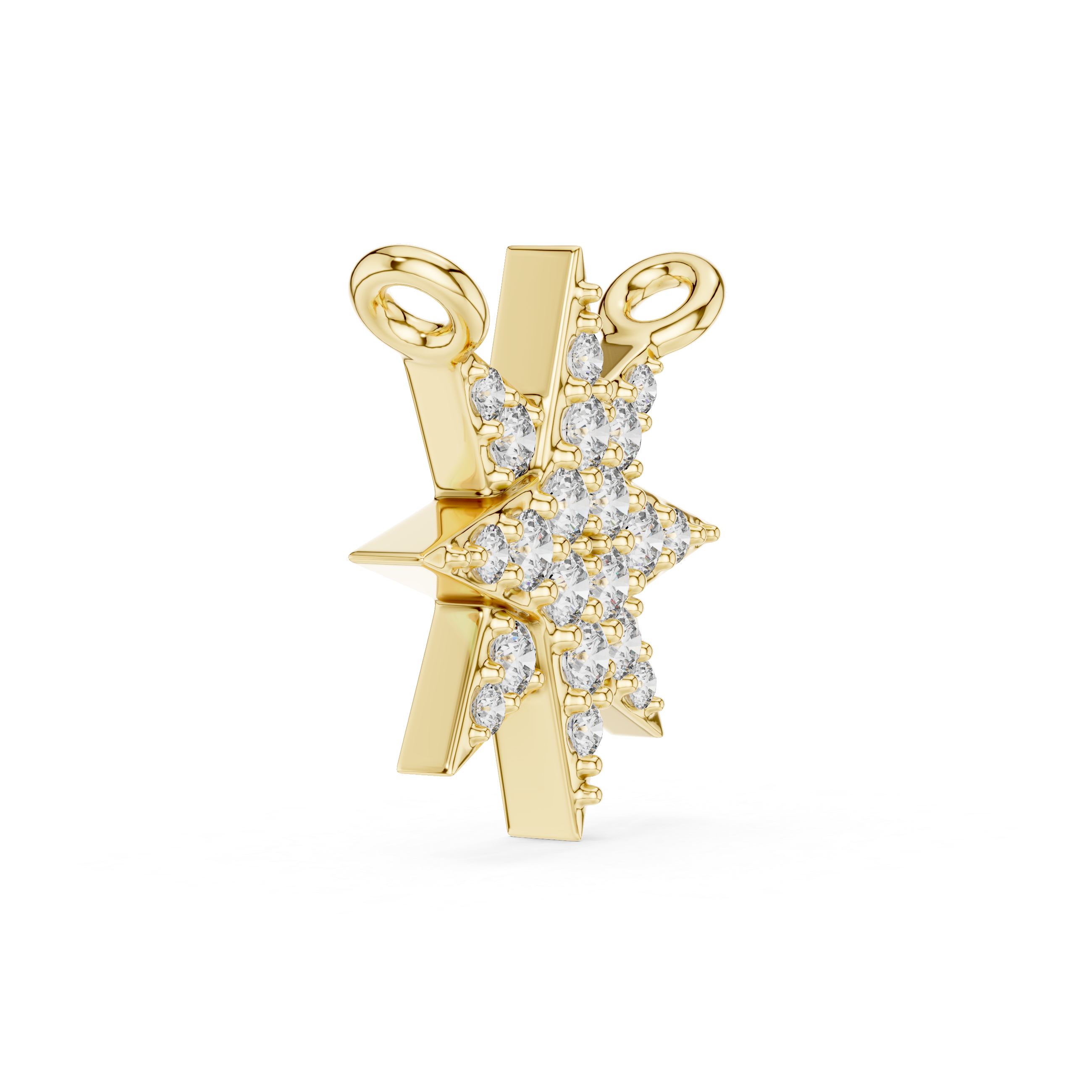 Starburst Diamond Pendant