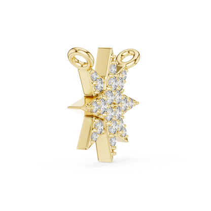 Starburst Diamond Pendant