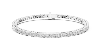 Princess Cut Tennis Bracelet