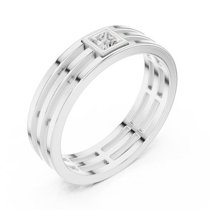 Men’s Classic Princess Diamond Band