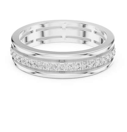 Men’s Classic Channel-Set Diamond Band