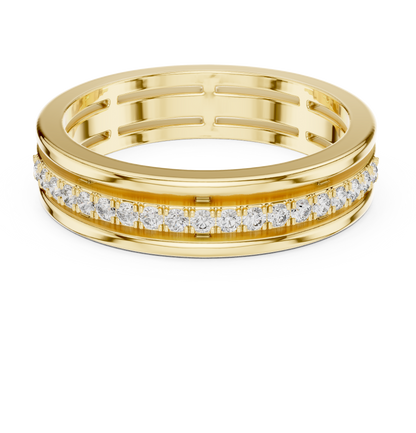 Men’s Classic Channel-Set Diamond Band