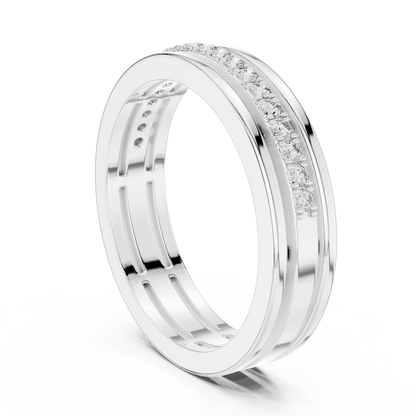 Men’s Classic Channel-Set Diamond Band