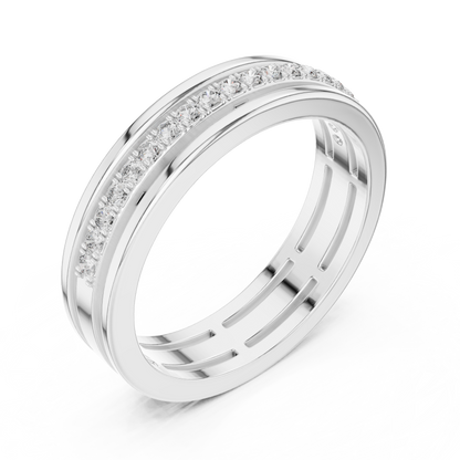 Men’s Classic Channel-Set Diamond Band