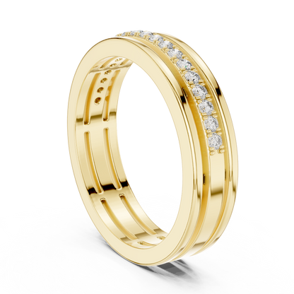 Men’s Classic Channel-Set Diamond Band