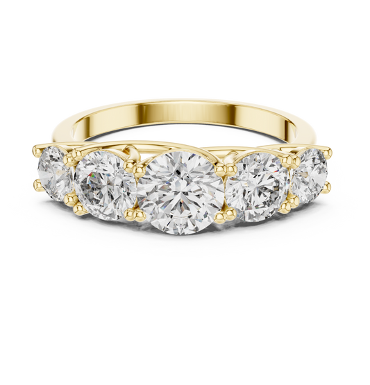 Round Diamond Quintet Band