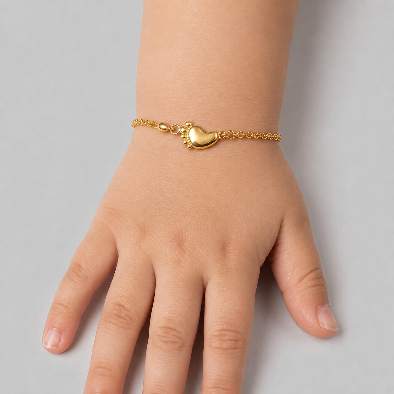 Tiny Toes Baby Bracelet