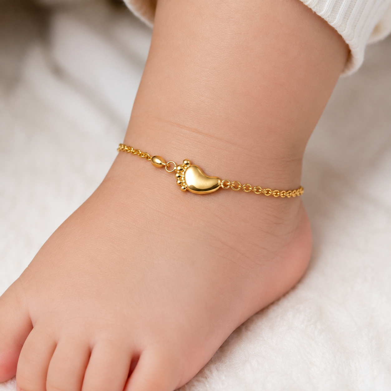 Tiny Toes Baby Bracelet
