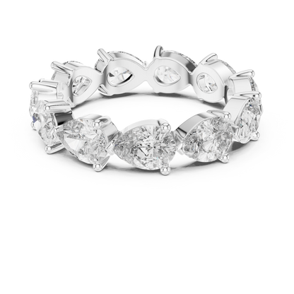 Pear Cut Eternity Ring