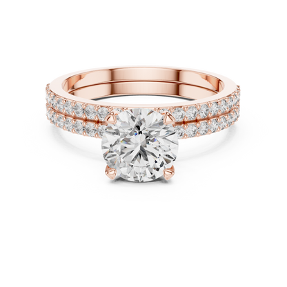 Anello di fidanzamento Duo Diamanti Staccati