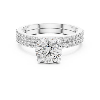 Anello di fidanzamento Duo Diamanti Staccati