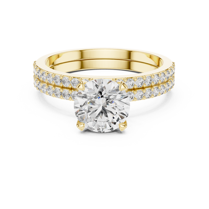 Anello di fidanzamento Duo Diamanti Staccati