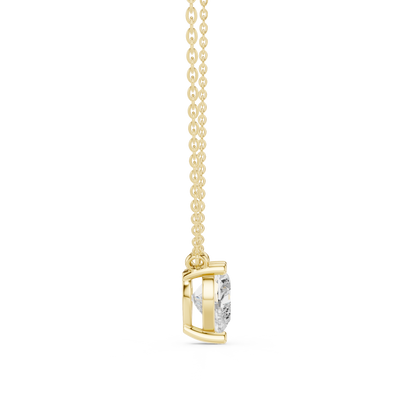 The Luxe Heart Solitaire Pendant