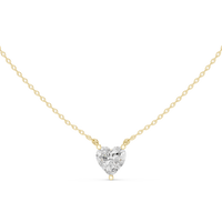 The Luxe Heart Solitaire Pendant