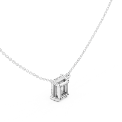Radiant Luminary Solitaire Floating Drop