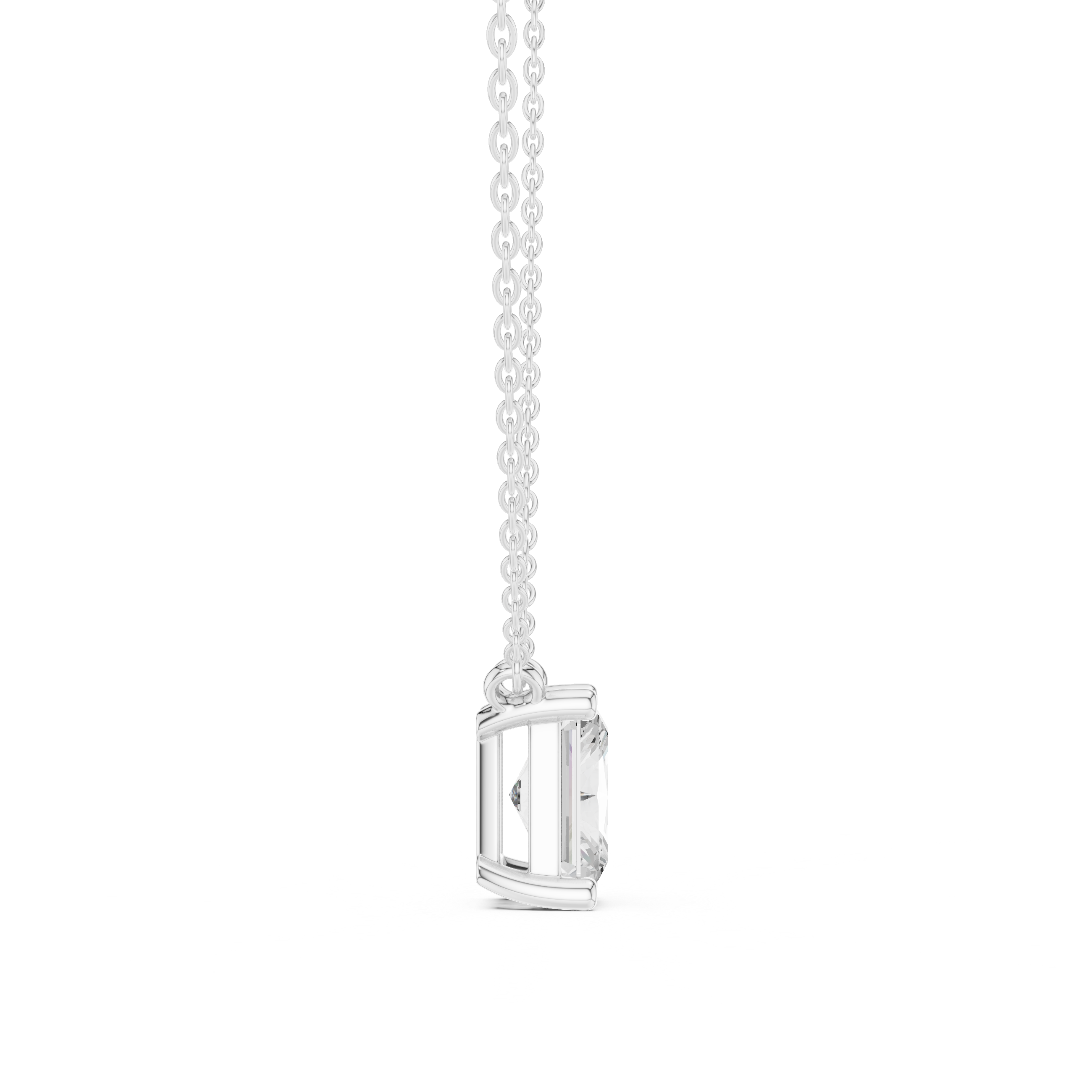 Radiant Luminary Solitaire Floating Drop