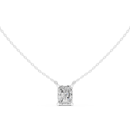Radiant Luminary Solitaire Floating Drop