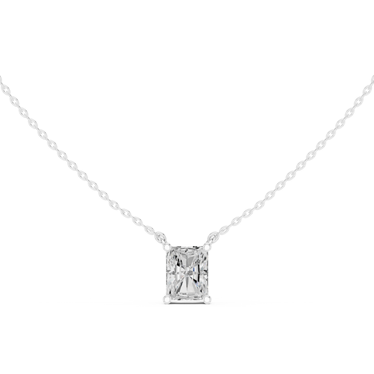 Radiant Luminary Solitaire Floating Drop