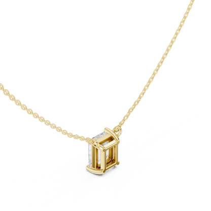 Radiant Luminary Solitaire Floating Drop