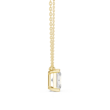 Radiant Luminary Solitaire Floating Drop