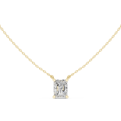 Radiant Luminary Solitaire Floating Drop