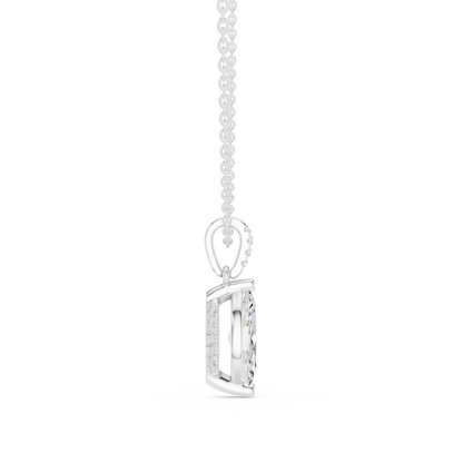 Marquise Pavé-Bail Diamond Pendant