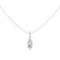 Marquise Pavé-Bail Diamond Pendant