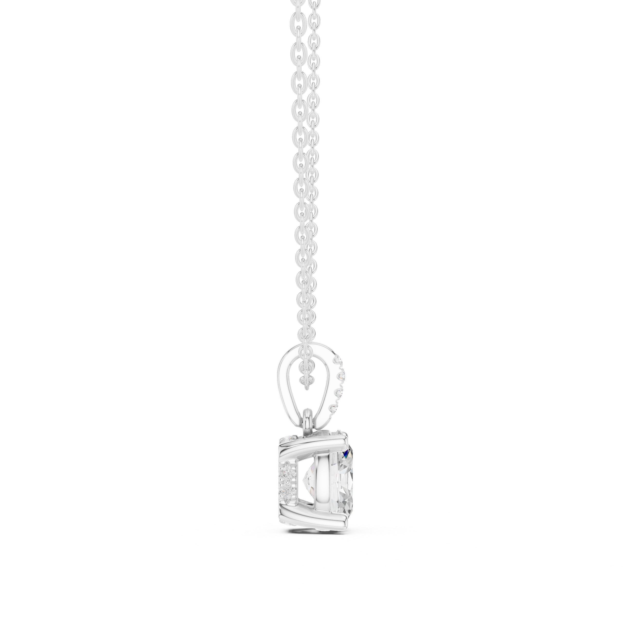 Oval Architectural Gallery Drop Pendant