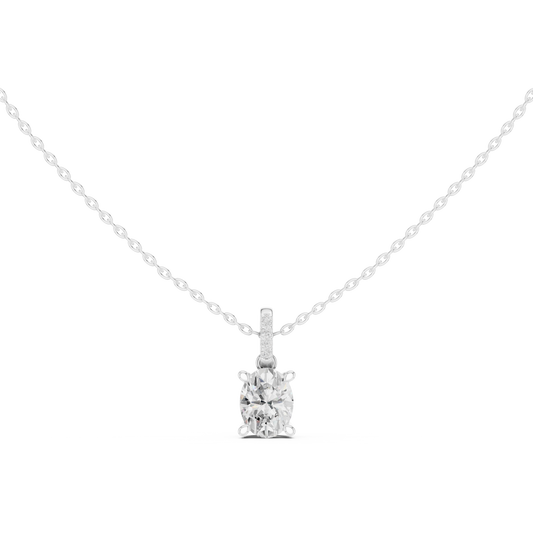 Oval Architectural Gallery Drop Pendant
