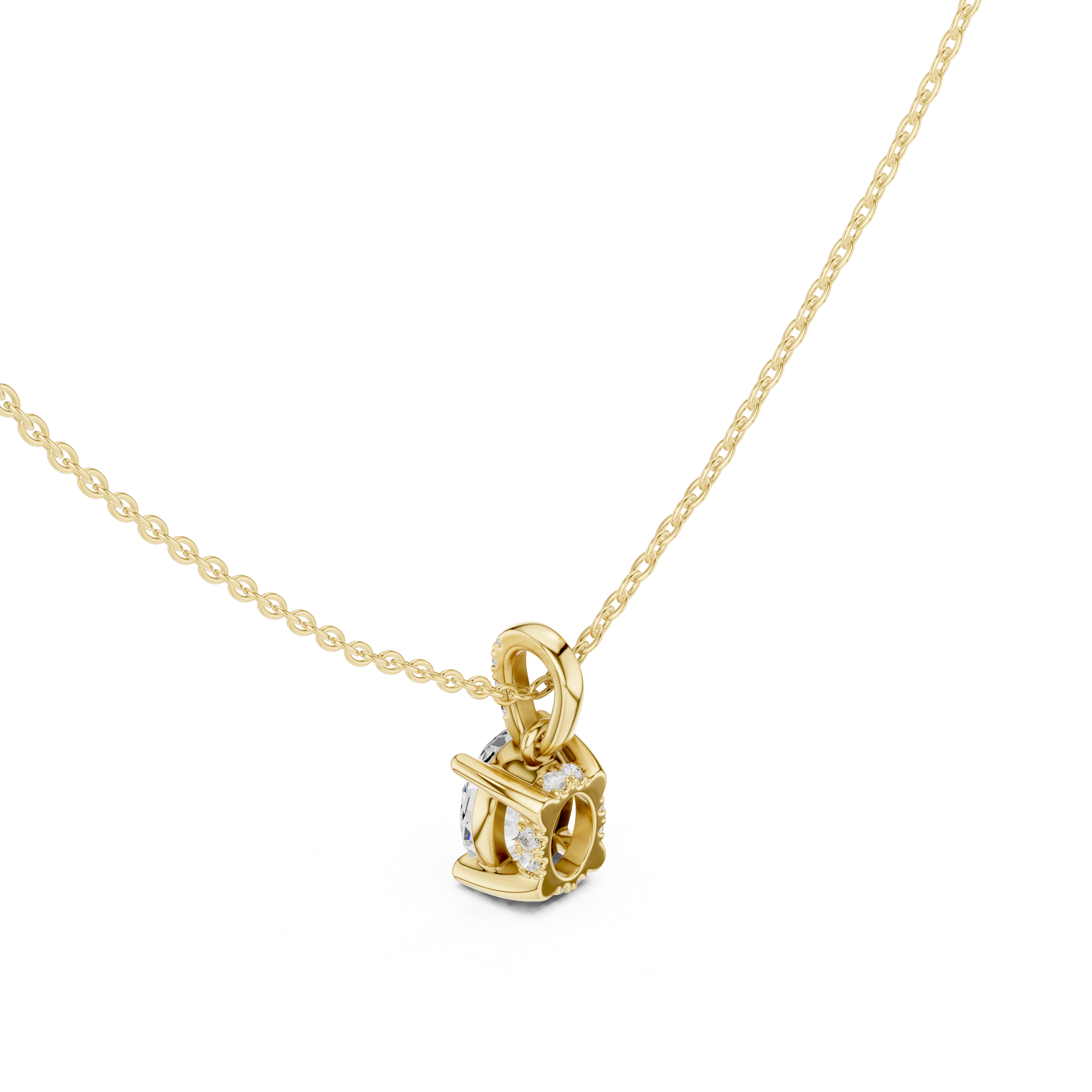 Oval Architectural Gallery Drop Pendant