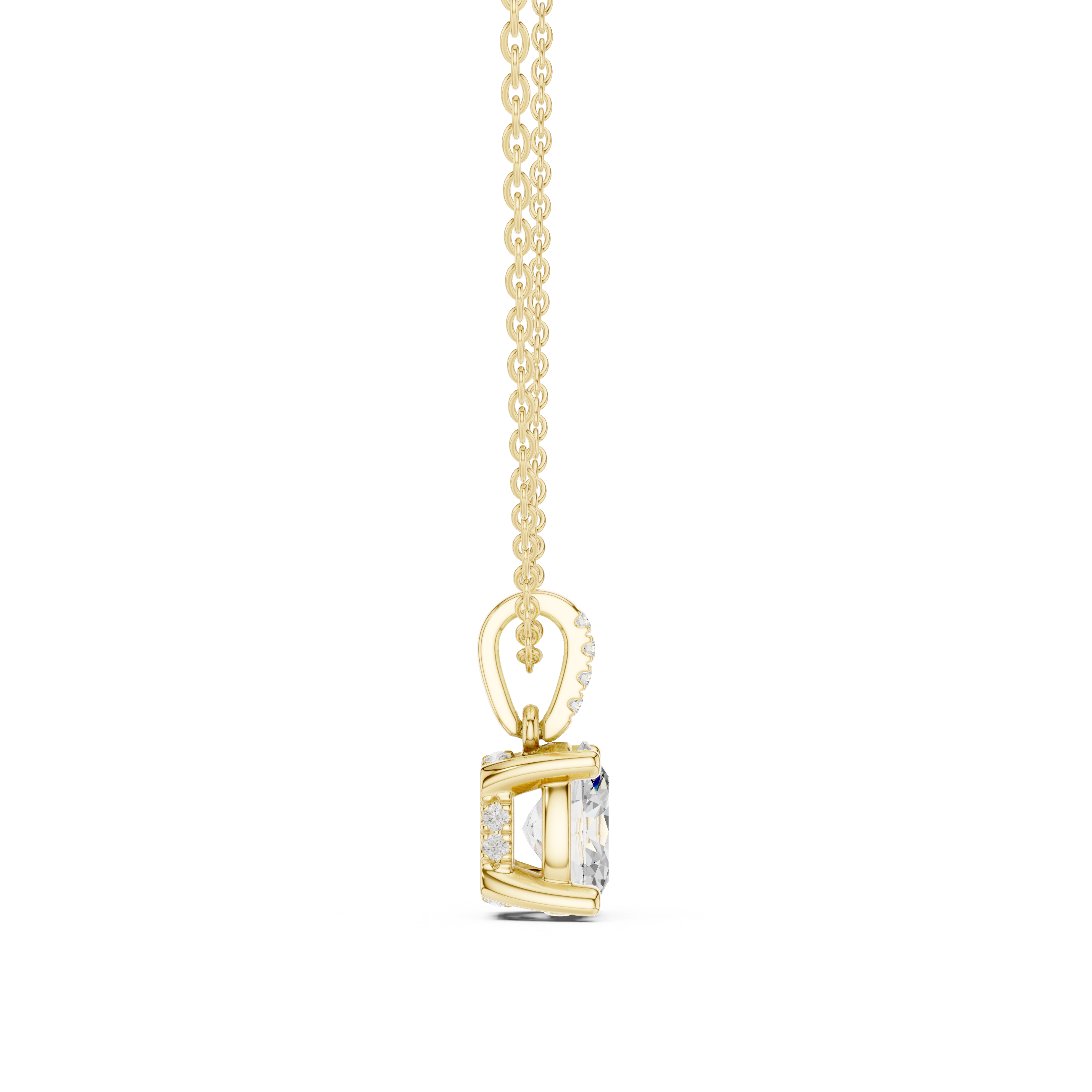 Oval Architectural Gallery Drop Pendant