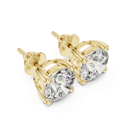 Classic Four-Prong Stud Earrings