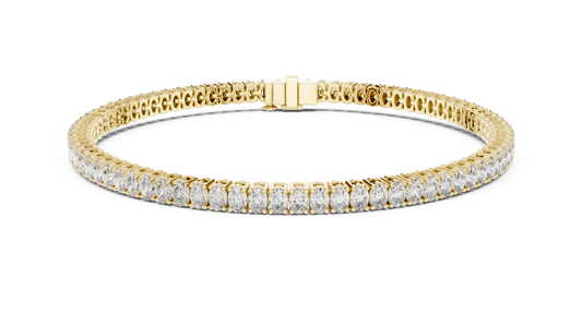 The Timeless Oval Diamond Tennis Line