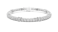 The Contrast Princess And Round Diamond Line