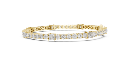 The Contrast Princess And Round Diamond Line