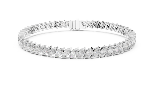 The Royal Marquise Diamond Tennis Bracelet