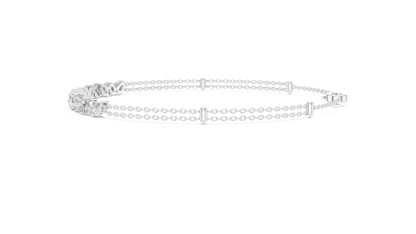 The Constellation Mixed Cut Diamond Bracelet