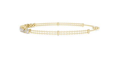 The Constellation Mixed Cut Diamond Bracelet