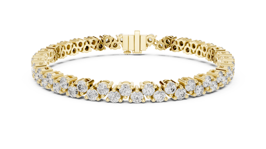 The Traditional Double Tennis Bracelet