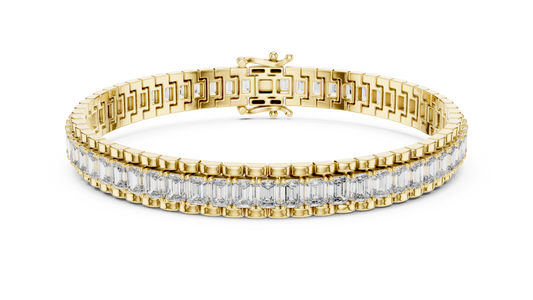 The Pavilion Channel Emerald Line Bracelet