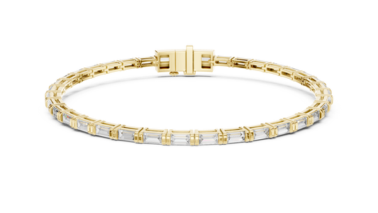 The Horizon Bar-Set Diamond Bracelet