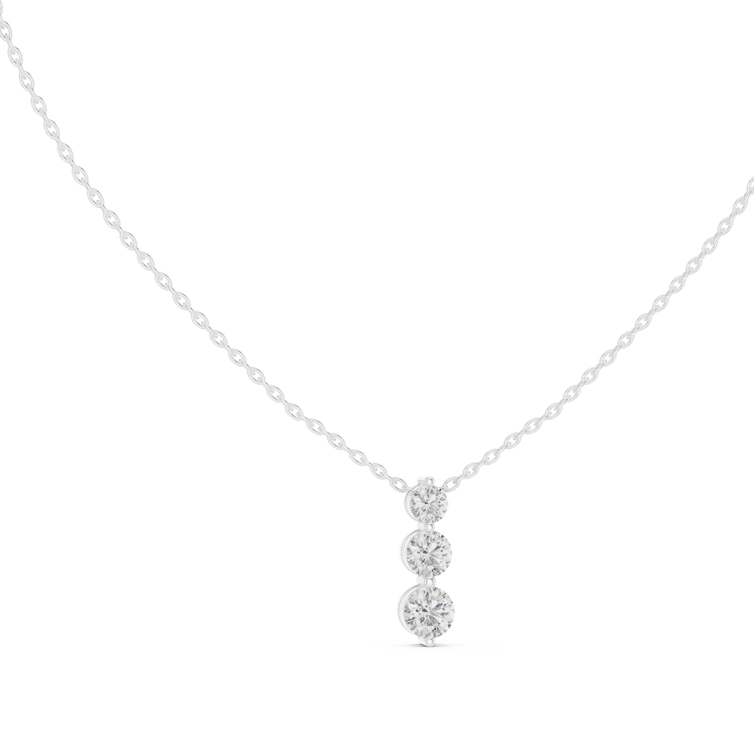 The Trilogy Drop Pendant