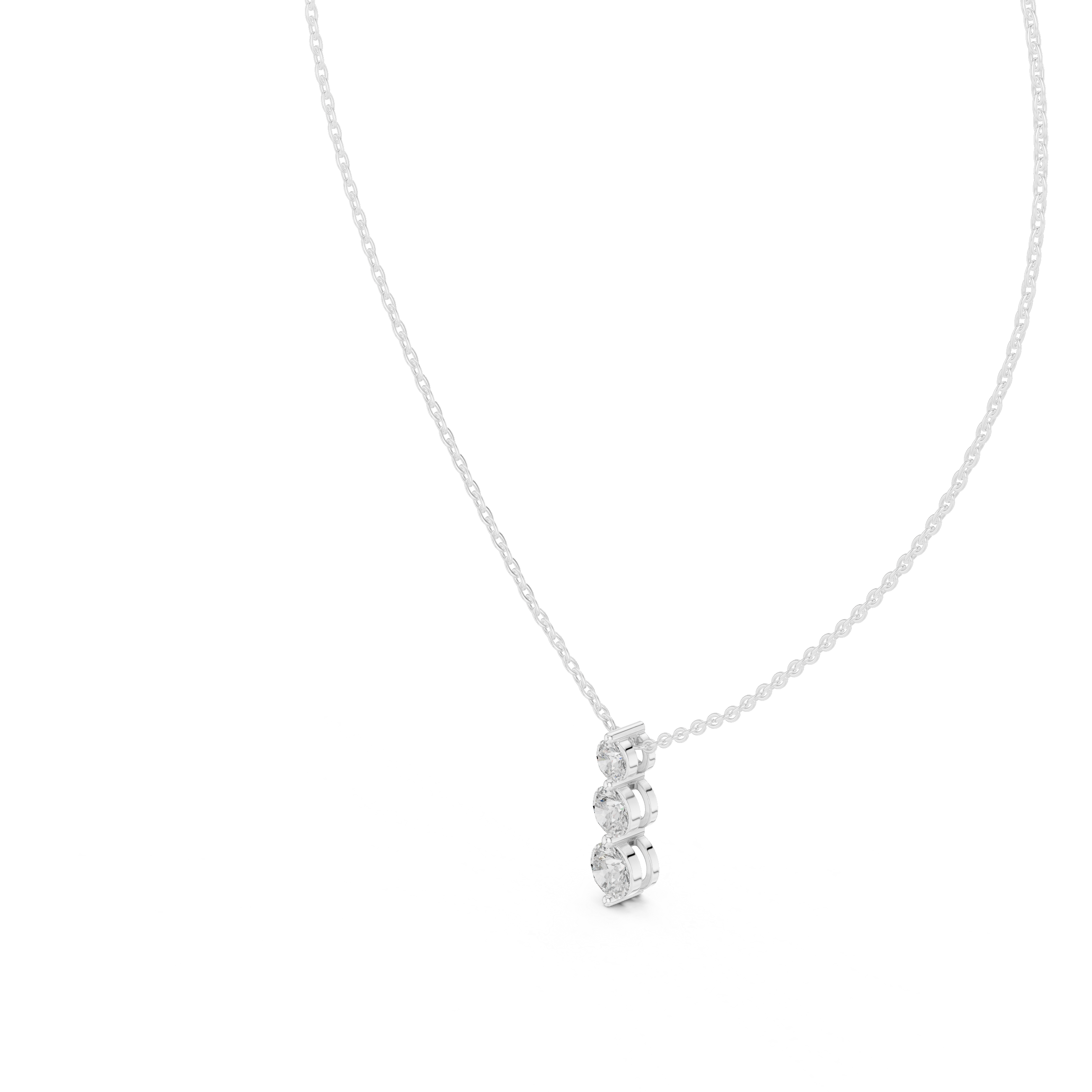 The Trilogy Drop Pendant