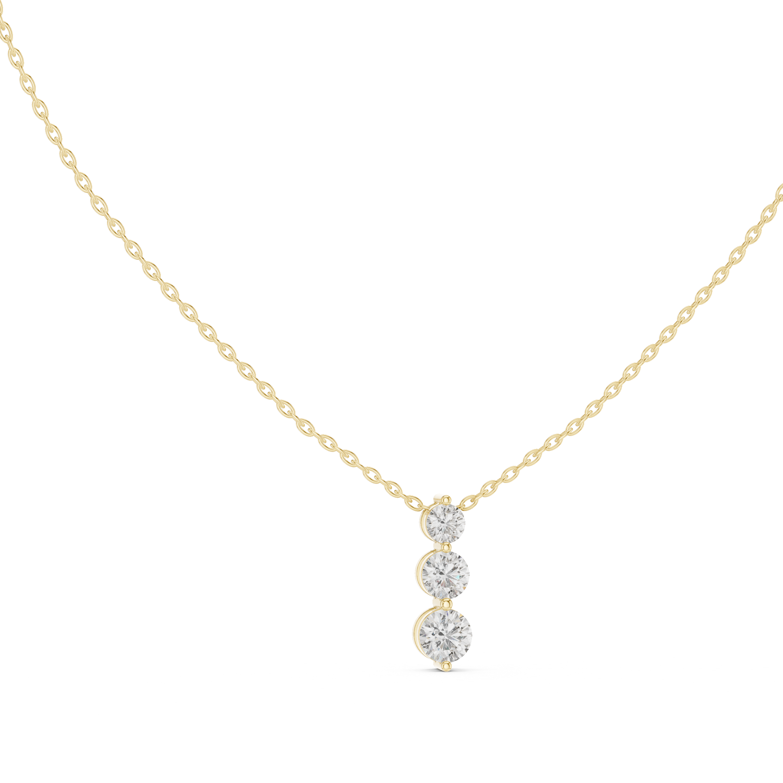 The Trilogy Drop Pendant